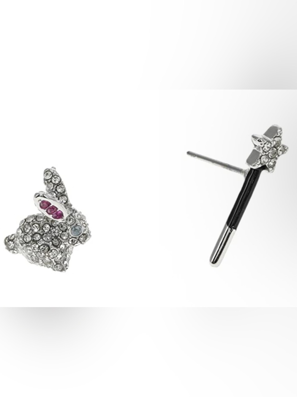 NWT Kate Spade New York Women's Bunny Asymmetrical Studs - Multicolor